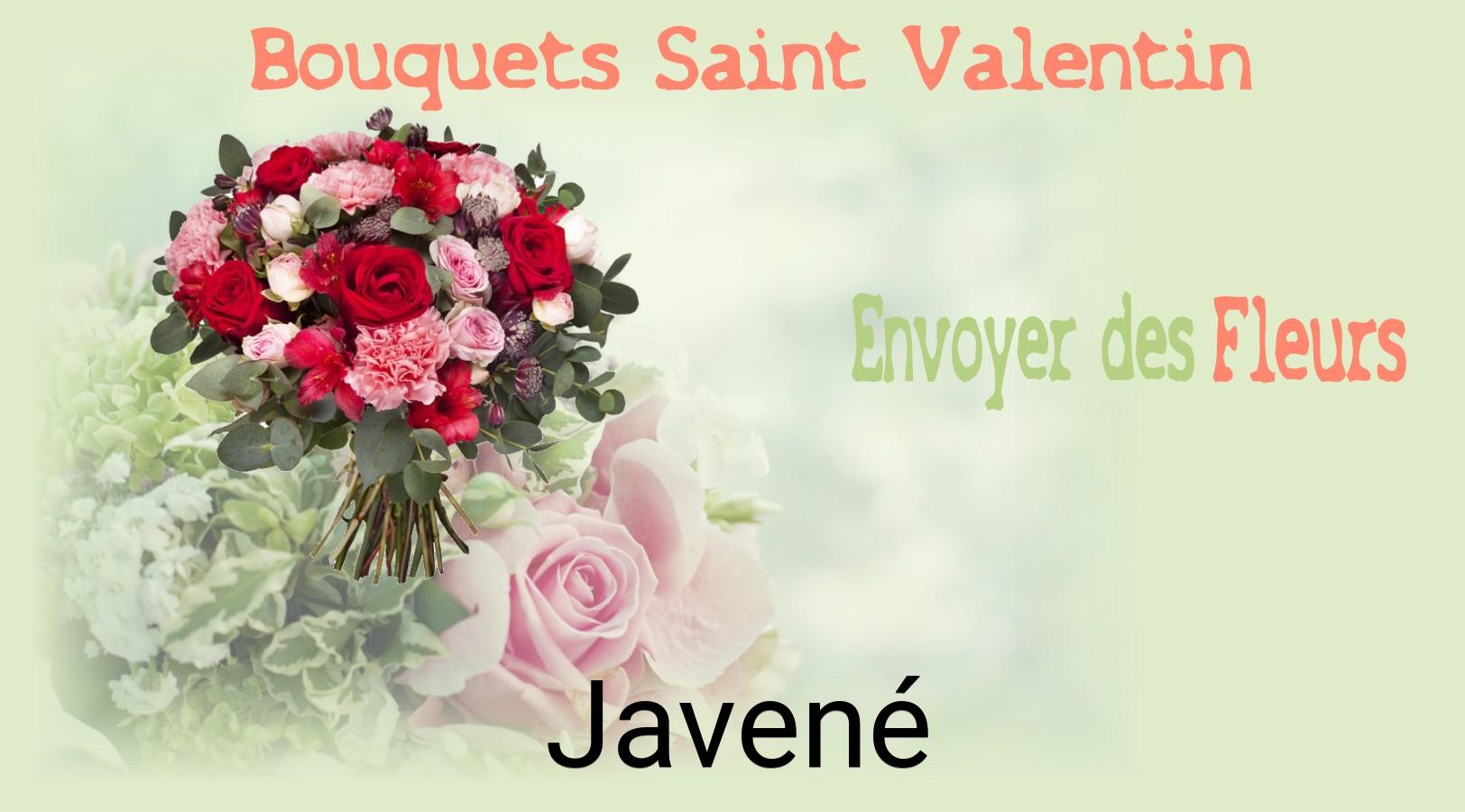 Roses de Saint-Valentin livrées à Javené